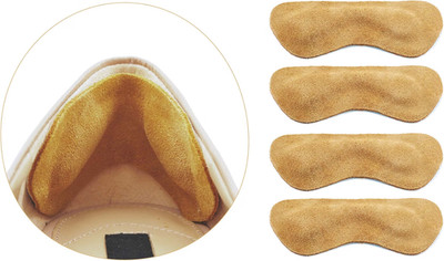 Premium Leather Heel Grips Liner Cushions Inserts for Shoes Too Big, Heel Pads