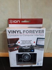Image of Ion Audio Vinyl Forever Compact USB Audio Conversion Turntable Adapter Boxed New