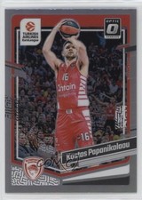 2023-24 Panini Donruss EuroLeague Optic Holo Prizm Kostas Papanikolaou #37 19bd