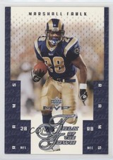 2003 Upper Deck MVP Talk of the Town Marshall Faulk #TT-41 HOF 1r1