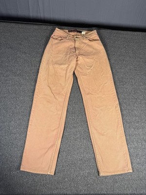 Vintage Levi's SilverTab Elements Jeans Mens 30x32 Pink Salmon Made USA 90s
