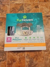 New Pet Products Medium Portable Mesh Playpen Up Enclosure For Dogs & Cats,Black