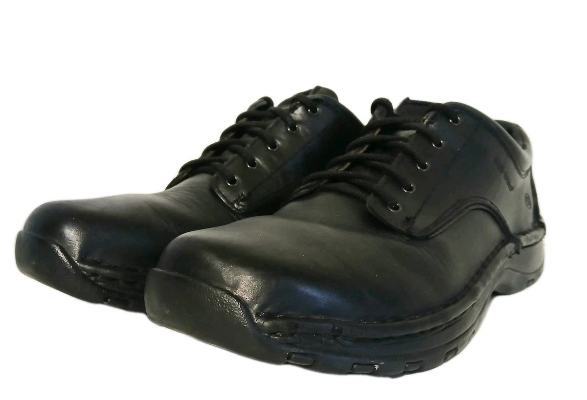 Red Wing Shoes Black Leather chef Men\'s Loafers safety shoes slip on comfortable Red Wing Shoes Men main image 2