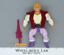 Prince Adam 100% Complete He-Man Masters of the Universe MOTU 1984 Mattel Figure