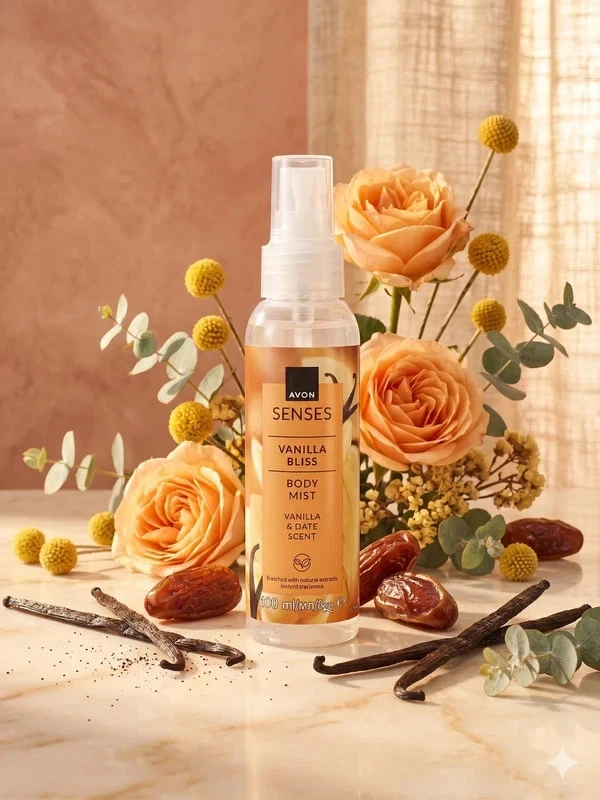 💕 Brume Parfumée "Vanilla Bliss" - Avon Senses 💕 - Photo 1/1