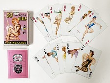 Alberto Vargas Pin Up Girls Playing Cards 1950 Erotic Trading Cards