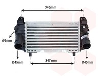 LadeluftküHler LuftgeküHlt Aluminium Passend FüR Audi A2 Space Wagon