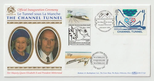 6/5/1994 UK GB Cover - Official Inauguration Ceremony The Channel Tunnel