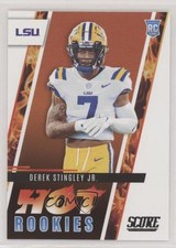 2022 Score Hot Rookies Derek Stingley Jr #HR14 0x3i