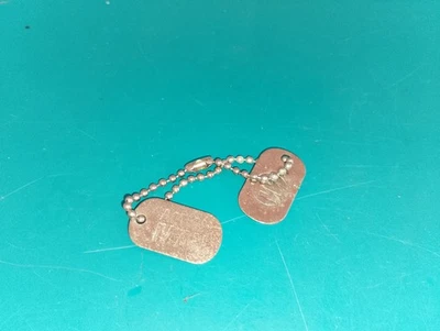 1407264 médaille pour poupée figurine hasbro action man dog tags militaire - Photo 1/4