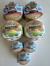 RMS Mystery Dumpling Lot of 7 Glitter Tie Dye Mini Squishy Factory Sealed