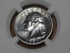 Uncirculated Proof 1961 Philadelphia Mint Silver Washington Quarter
