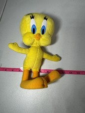 Applause Looney Tunes Toy Factory Tweety Bird Plush 10  Stuffed Animal