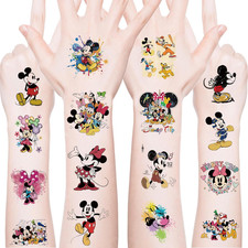 20Pcs Cartoon Mickey Temporary Tattoos Birthday Themed Party Supplies Decoration