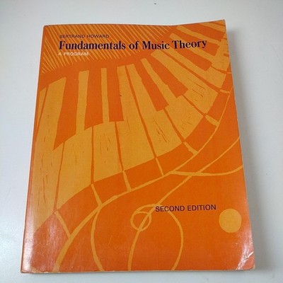 Vintage Fundamentals of Music Theory A Program Howard 2nd Edition Softcover
