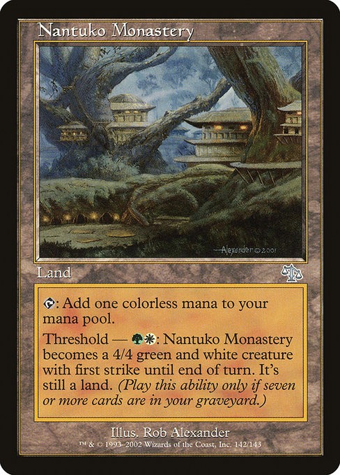 Nantuko Monastery NonFoil Judgment 142 NM MTG