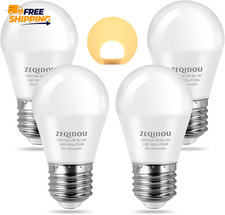 25 Watt Light Bulbs Equivalent, 3W LED Bulbs Soft White 2700K, 4 Pack
