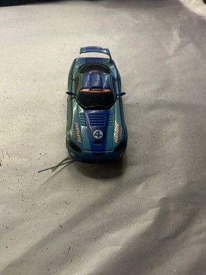 Carrera Go Fantastic Four Slot Car - Blue Broken Spoiler