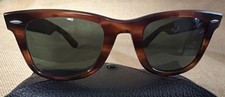 Ray Ban Wayfarer B L 5024 Brown Tortoise Bausch Lomb Authentic Vintage USA