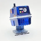Vintage Kenner Style Custom Star Wars Clear Gonk Droid READ DESCRIPTION