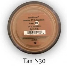  Bareminerals Original powder Foundation SPF 15 N30 TAN 8g XL new
