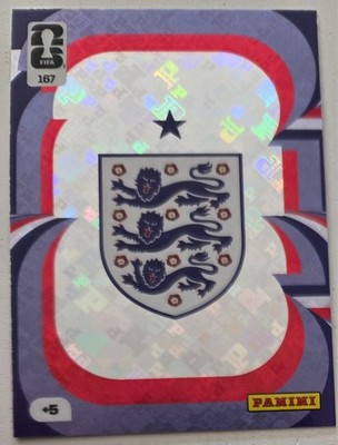 Panini FIFA World Cup 2026 WM Adrenalyn XL 167 Team Crest England Logo Wappen