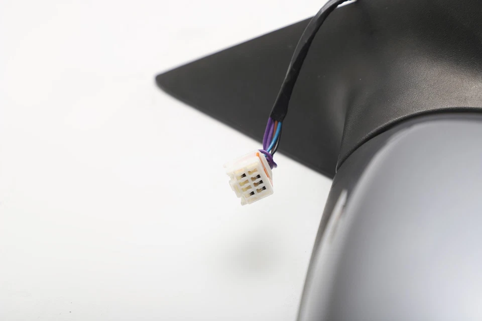 Mazda RX-8 RX8 04-11 Side Door Mirror Left/Driver Grey OE, A876, OEM, 2004, 2005 - Image 3 of 3