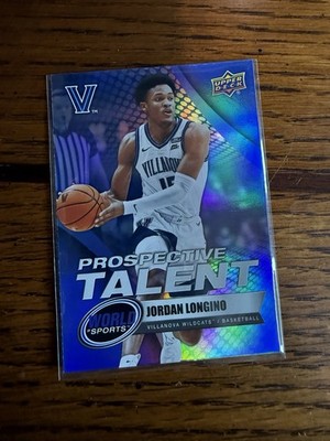 2025 UD World of Sports Prospective Talent Blue Jordan Longino Villanova