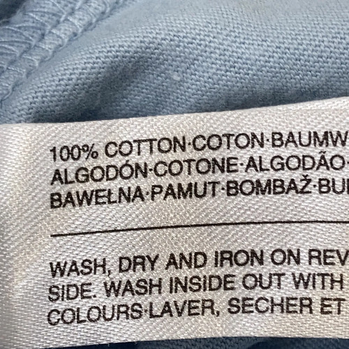 Baby C&A, Kleid, Größe: 68, Blau/Weiß, Baumwolle, Blumen, Mädchen #yhy - Bild 4 von 5