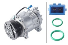 HELLA Kompressor Klimaanlage >>> Easy2Fit <<< 8FK 366 200-901 12V für VW LUPO 1