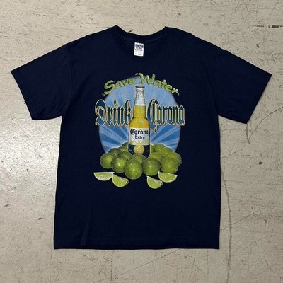 Y2K Drink Corona Save Water Funny T-Shirt