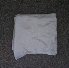 Scarf/Chuni in White/cream colour