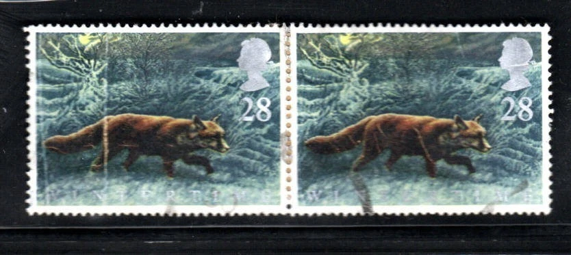 United Kingdom - 4 used stamps - three 28p & one £2, 3p & 20p stamps - Image 3 of 4