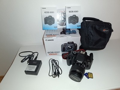 Canon EOS 650D Spiegelreflexkamera mit 18-55mm IS II Objektiv - Set