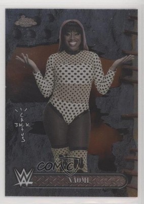 2025 Topps Chrome WWE x Cactus Jack Naomi #92 19c6