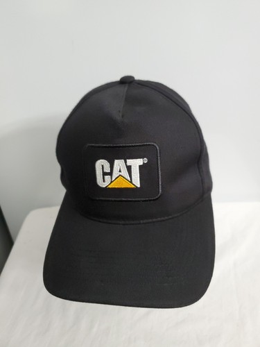 Caterpillar CAT Snapback Black Cap Hat