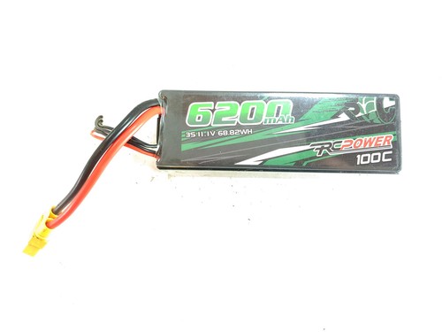 RCPOWER 11.1V 6200mAh 3S Lipo Battery Pack