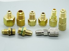 Klimaanlagen Adapter Set f&uuml;r Serviceschlauch Klimaserviceger&auml;te R134a R1234yf