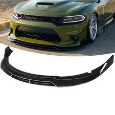 For 2015-2023 Dodge Charger Srt Front Bumper Lip Splitter Matte Black For 2015-2023 Dodge Charger Srt Front Bumper Lip Splitter Matte Black