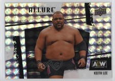 2022 Upper Deck Allure AEW Horizontal White Diamond 39/50 Keith Lee #125 13ib