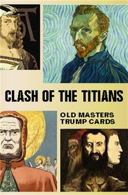 Clash of the Titians: Old Masters Trump Game by Mikkel Sommer CARDS