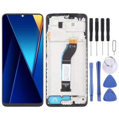 OEM LCD Screen Digitizer Full Assembly for Xiaomi Poco C65, Redmi 13C, A5 6.88''