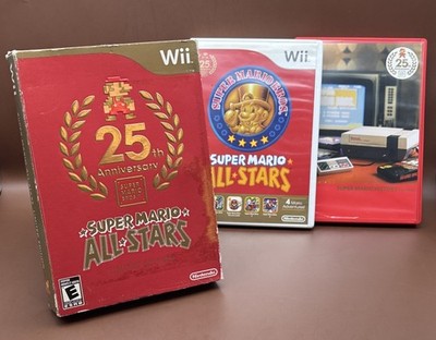 Super Mario All-Stars Limited Edition (Nintendo Wii, 2010) 25th Anniversary CIB