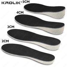 Height Increase Insoles 2 5cm Memory Foam EVA Shoe Inserts
