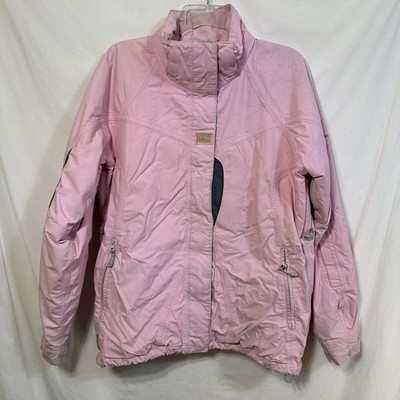 Helly Hansen Women's Pink Distressed Skiing Perfect Balance Jacket Large Winter