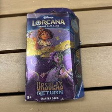 Disney Lorcana TCG: Ursula's Return Starter Deck Amber & Amethyst Sealed
