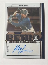 2021 Panini Donruss Optic - Retro Signature Series Kyle Lewis #RET-KL MLB