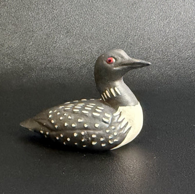 VTG HTF Hagen Renaker Specialty Loon Bird Figurine #2006 Matte Stoneware