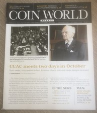 Coin World Weekly Magazine - October 16th 202...