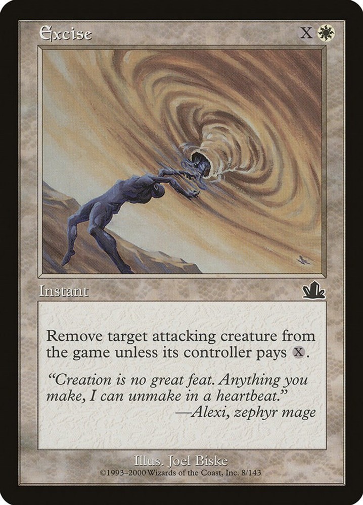 Excise (8) ( NM) Prophecy MTG PCY